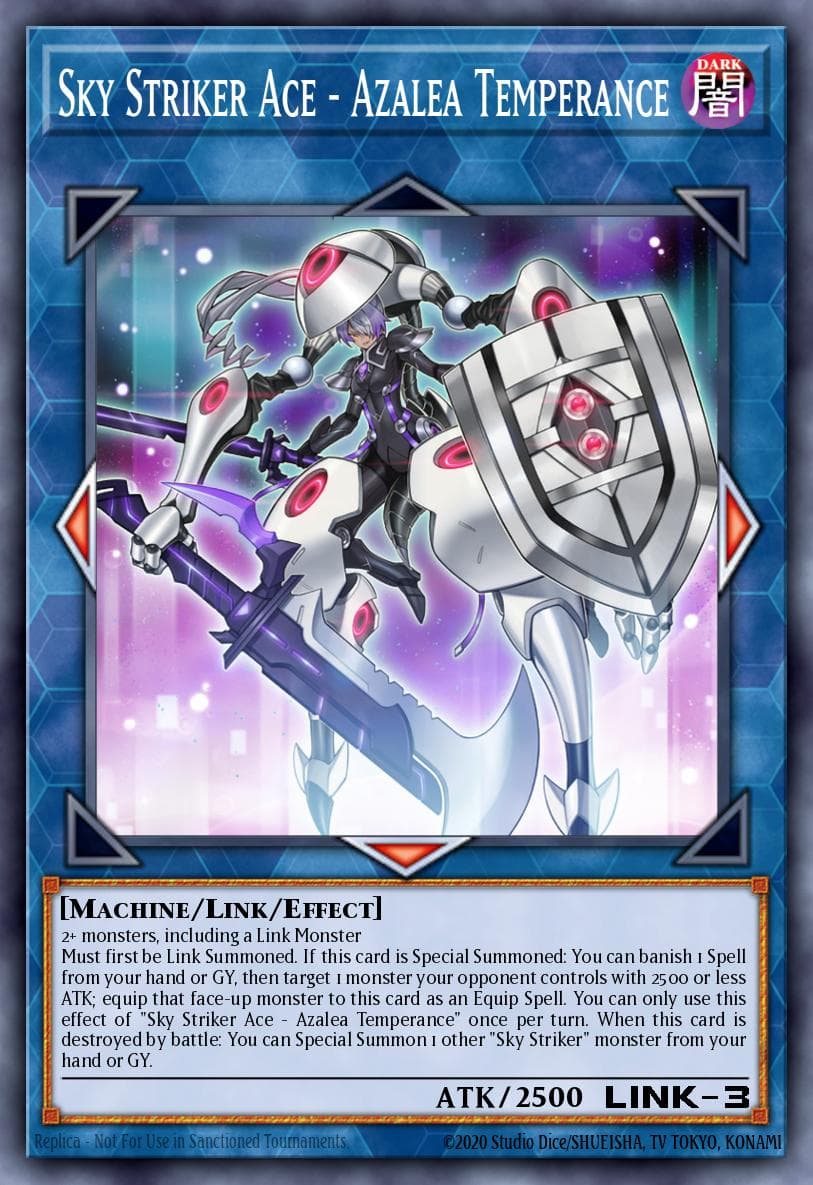 Carte Yu-Gi-Oh! Sky Striker Ace - Azalea Temperance #044 — Battles of Legend: Terminal Revenge