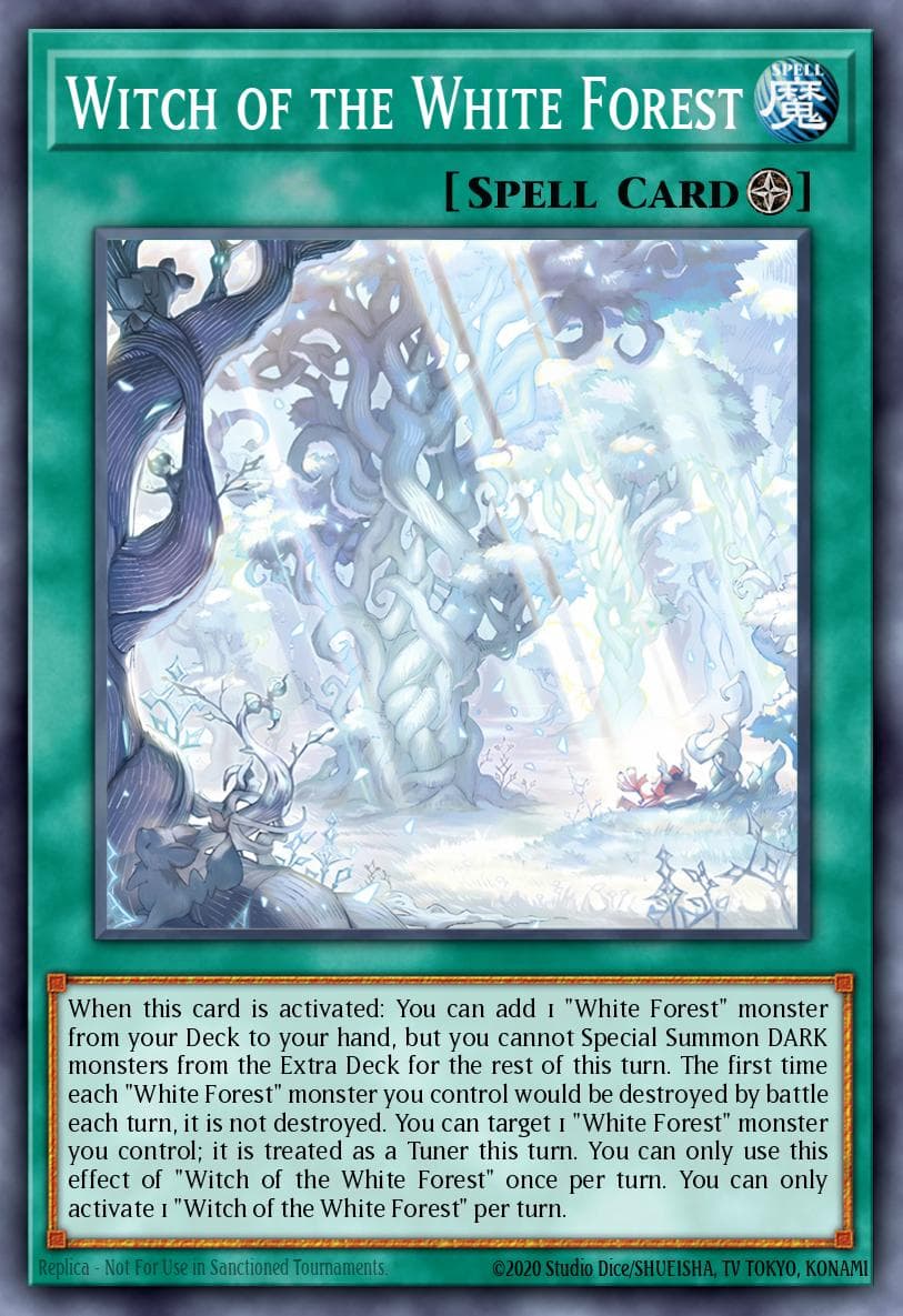 Carte Yu-Gi-Oh! Witch of the White Forest #058 — Alliance Insight
