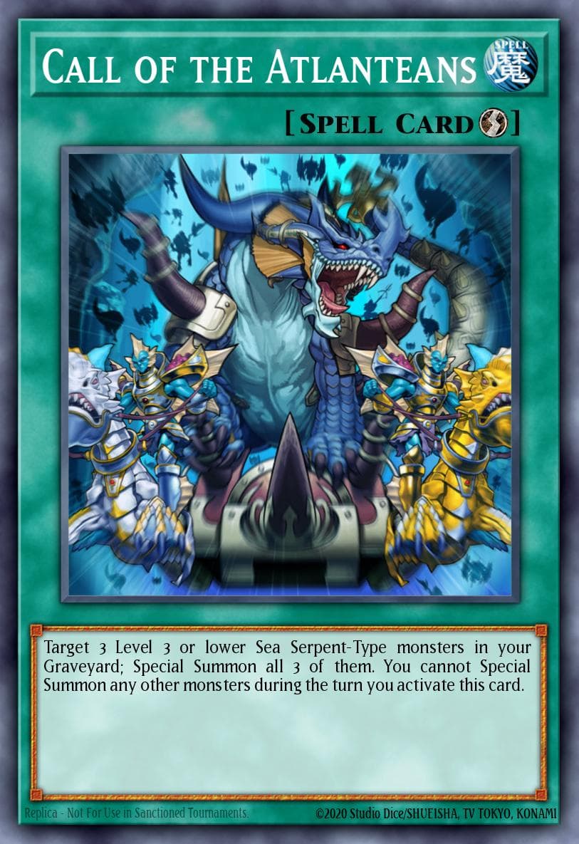Carte Yu-Gi-Oh! Call of the Atlanteans #178 — Battle Pack 3: Monster League