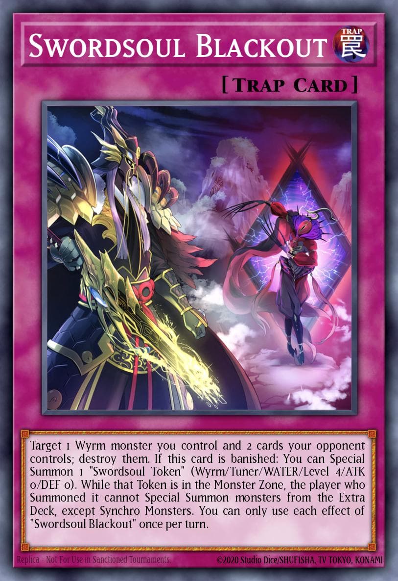 Carte Yu-Gi-Oh! Swordsoul Blackout #073 — Burst of Destiny