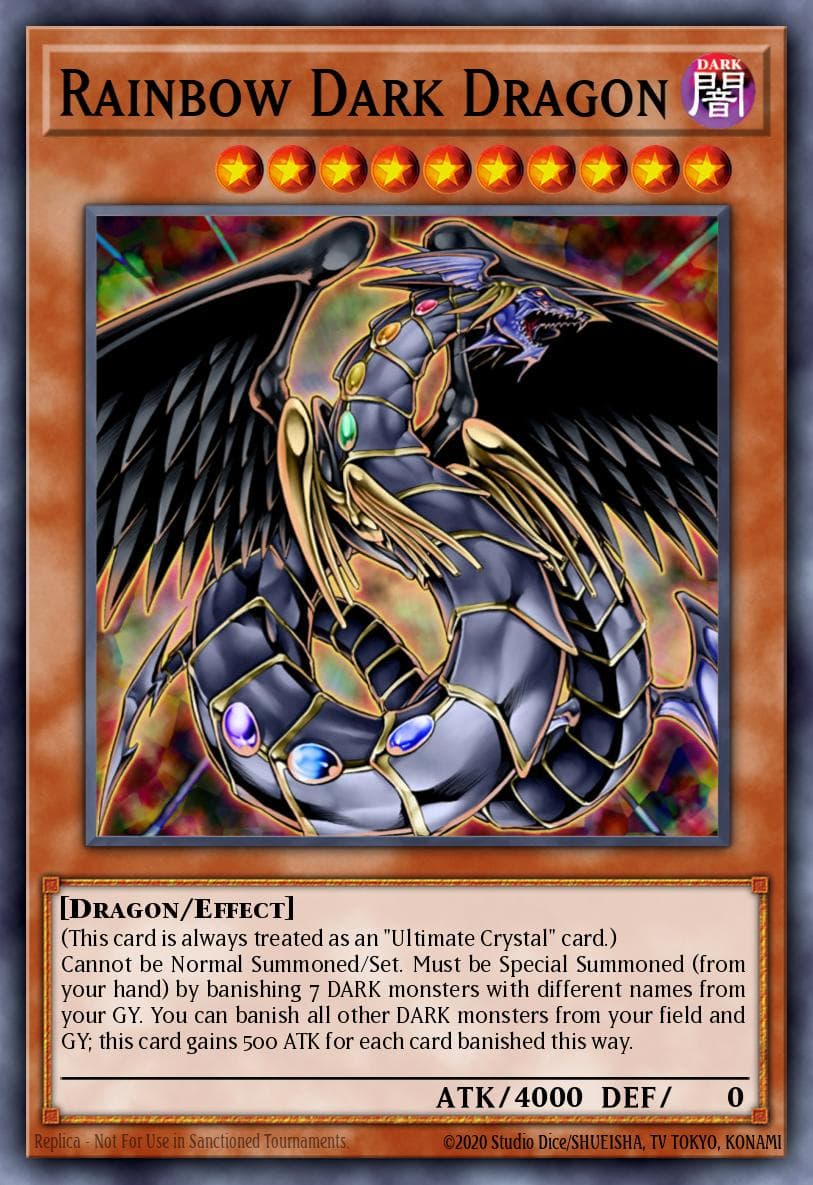 Carte Yu-Gi-Oh! Rainbow Dark Dragon #054 — Battles of Legend: Relentless Revenge