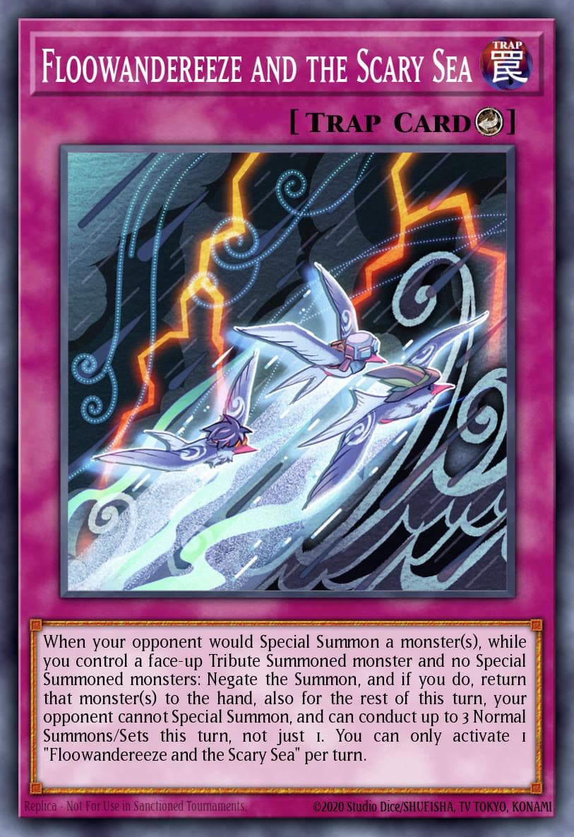 Carte Yu-Gi-Oh! Floowandereeze and the Scary Sea #075 — Burst of Destiny