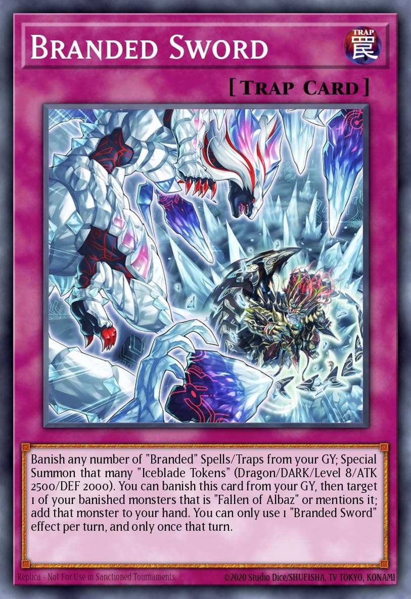 Carte Yu-Gi-Oh! Branded Sword #112 — Battles of Legend: Terminal Revenge