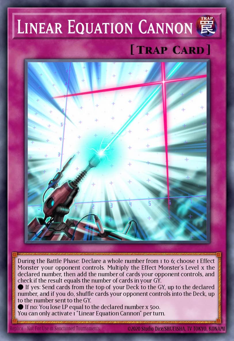 Carte Yu-Gi-Oh! Linear Equation Cannon #080 — Blazing Vortex