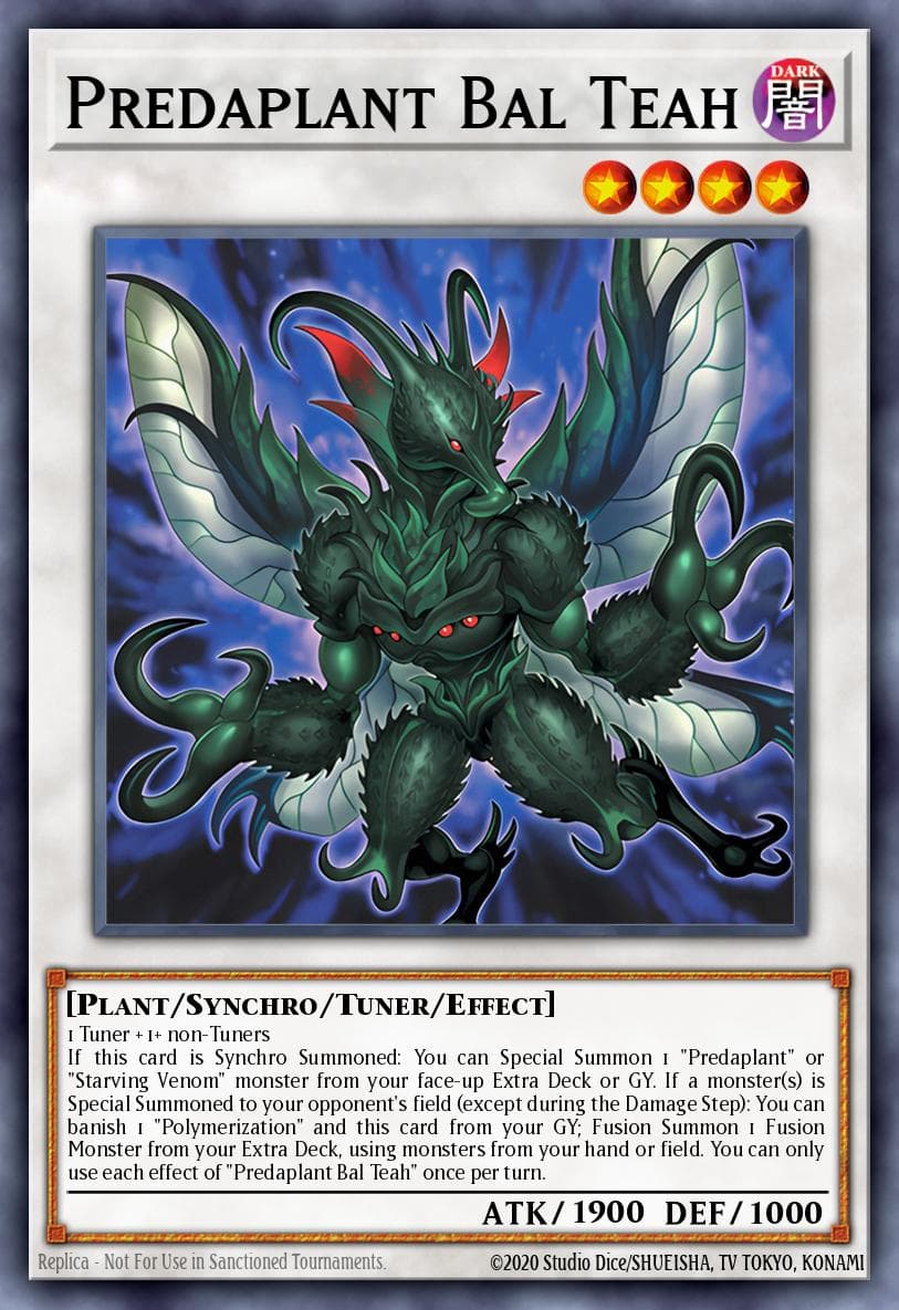Carte Yu-Gi-Oh! Predaplant Bal Teah #039 — Blazing Dominion