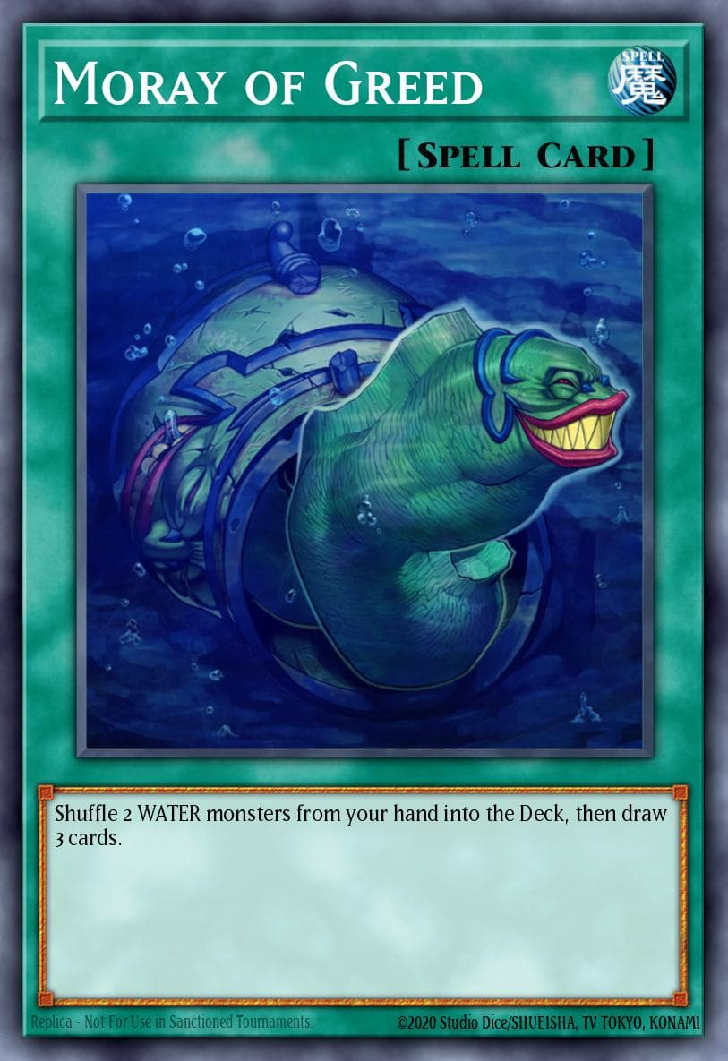 Carte Yu-Gi-Oh! Moray of Greed #010 — Astral Pack One