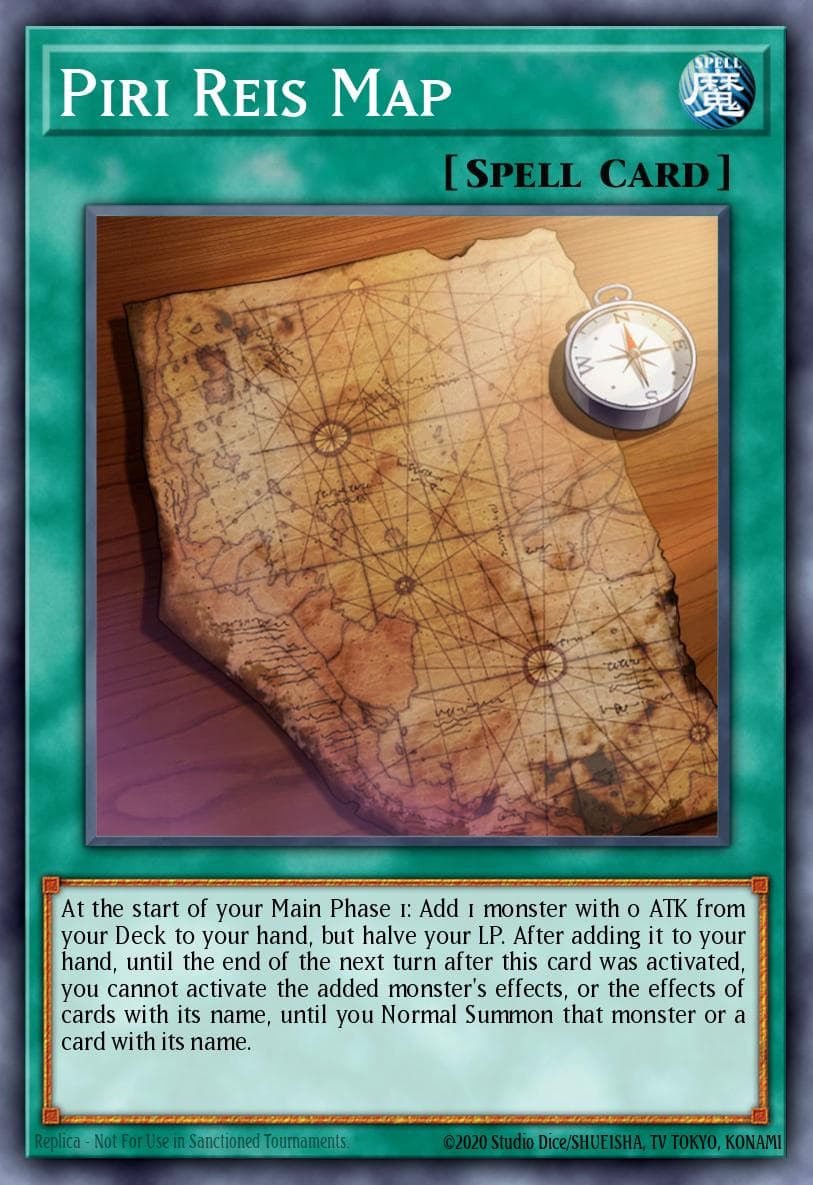 Carte Yu-Gi-Oh! Piri Reis Map #023 — Brothers of Legend