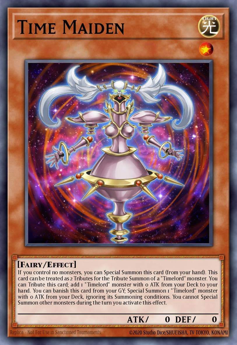 Carte Yu-Gi-Oh! Time Maiden #035 — Battles of Legend: Light's Revenge