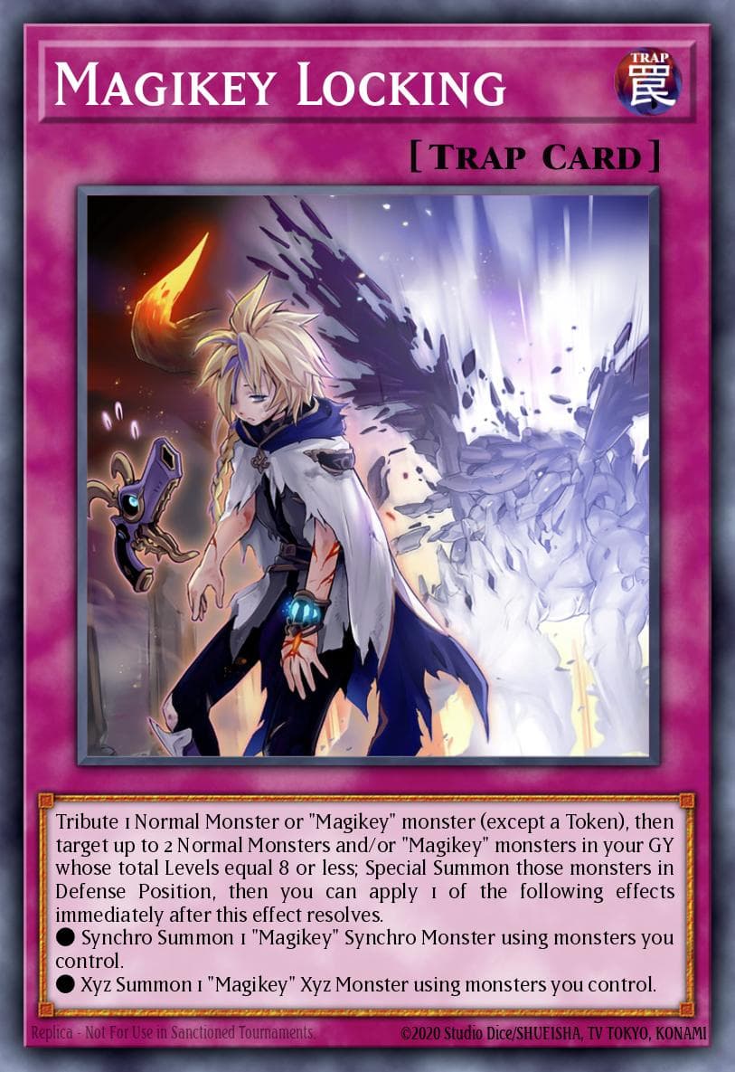 Carte Yu-Gi-Oh! Magikey Locking #077 — Burst of Destiny