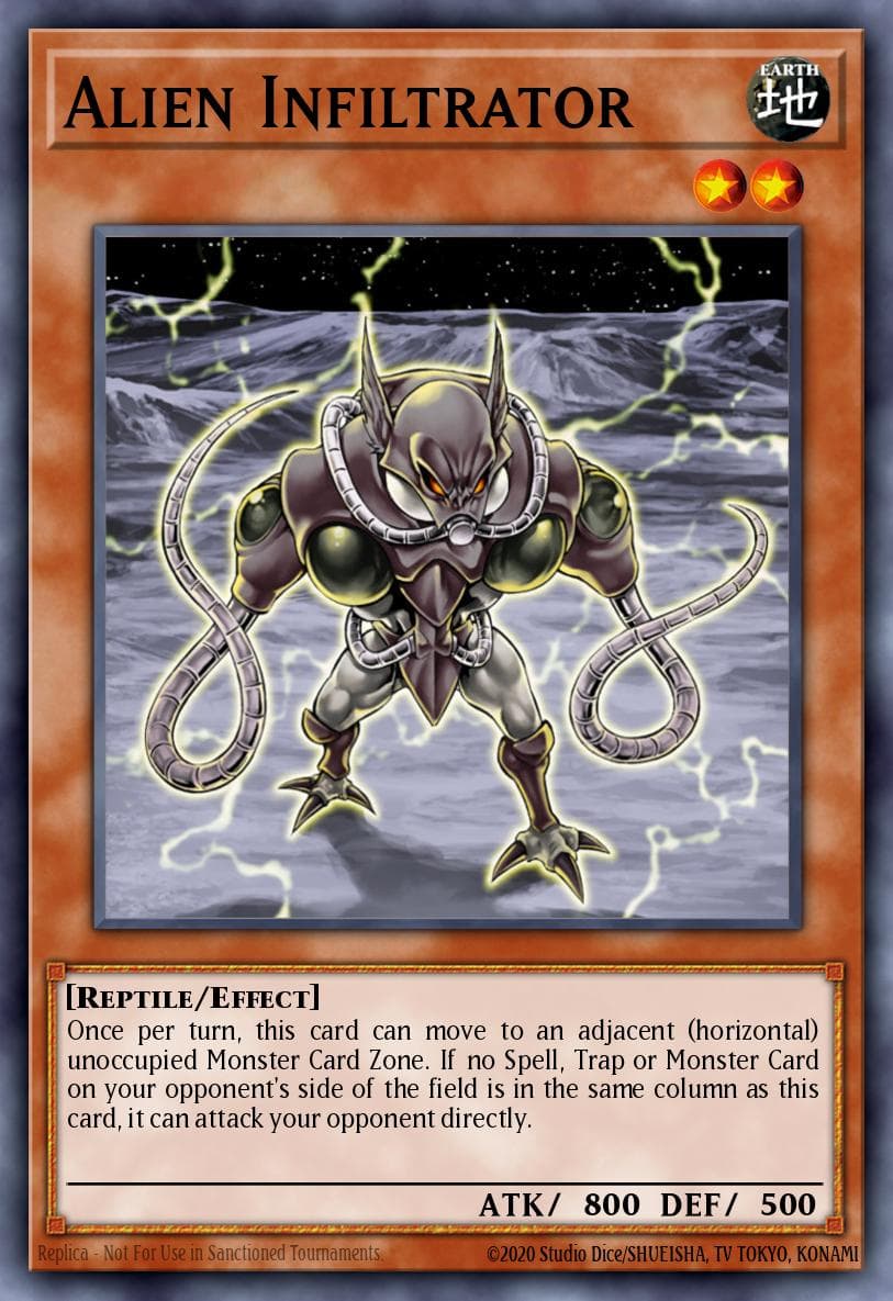 Carte Yu-Gi-Oh! Alien Infiltrator #033 — Cyberdark Impact