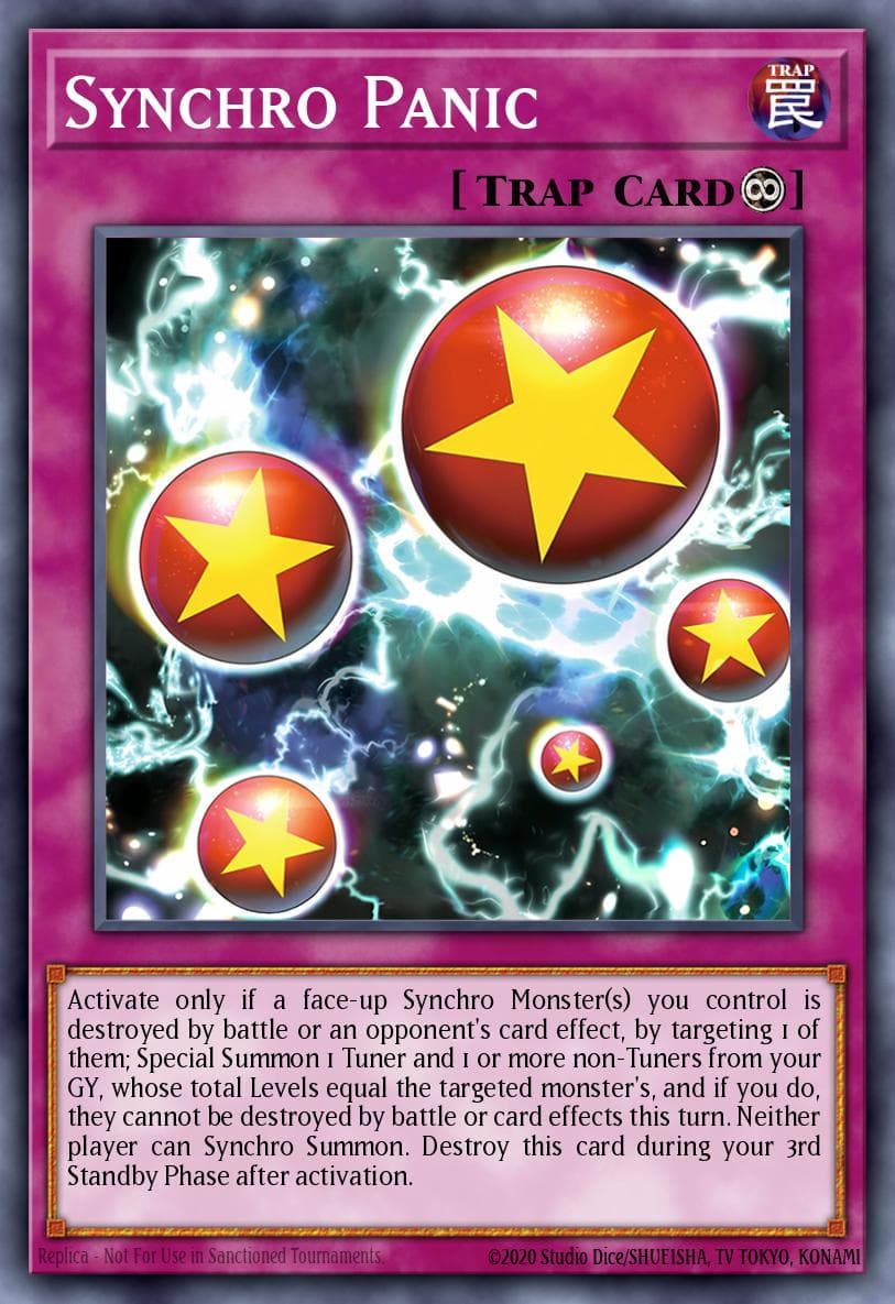 Carte Yu-Gi-Oh! Synchro Panic #037 — Battles of Legend: Terminal Revenge