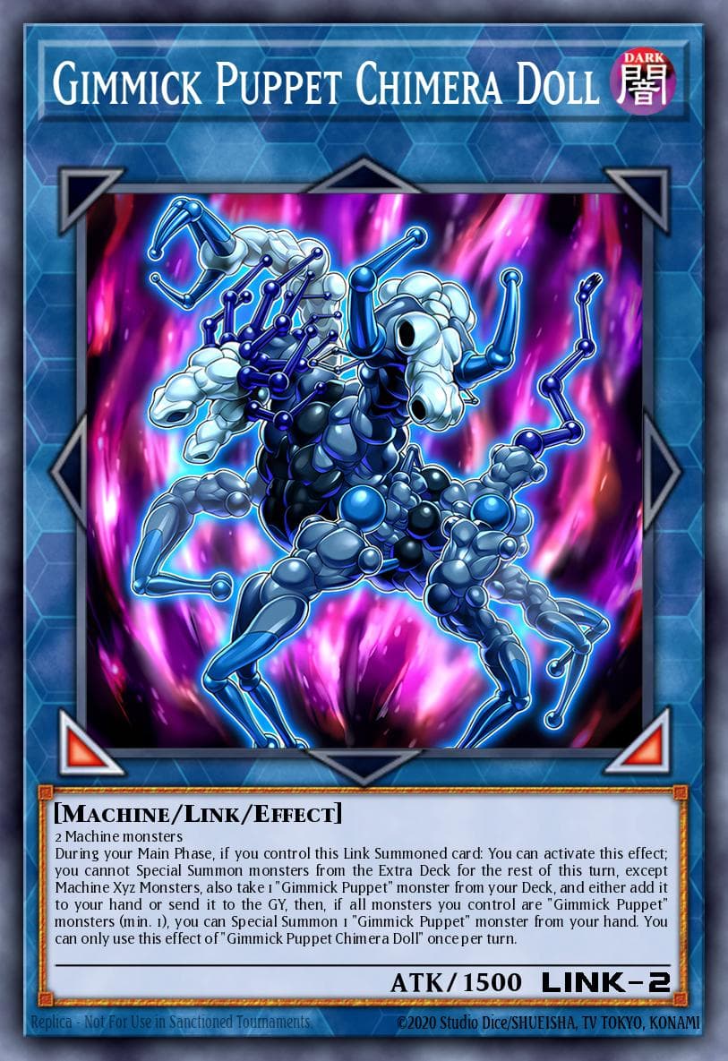 Carte Yu-Gi-Oh! Gimmick Puppet Chimera Doll #053 — Battles of Legend: Hero's Revenge