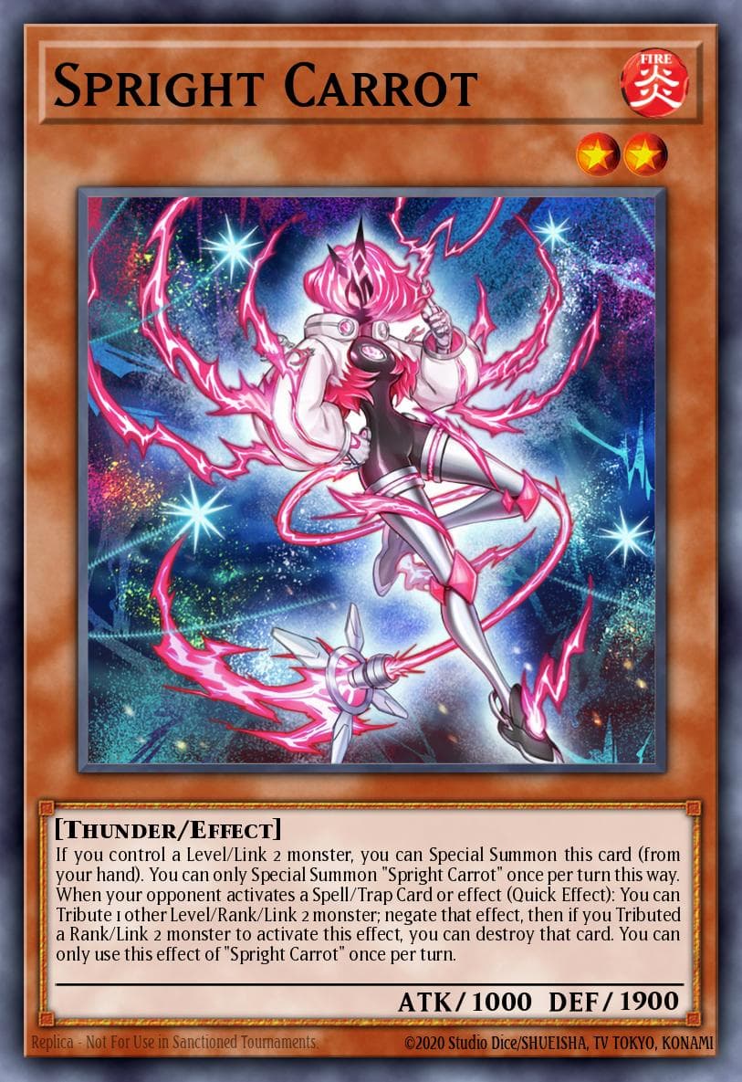 Carte Yu-Gi-Oh! Spright Carrot #067 — Battles of Legend: Monstrous Revenge