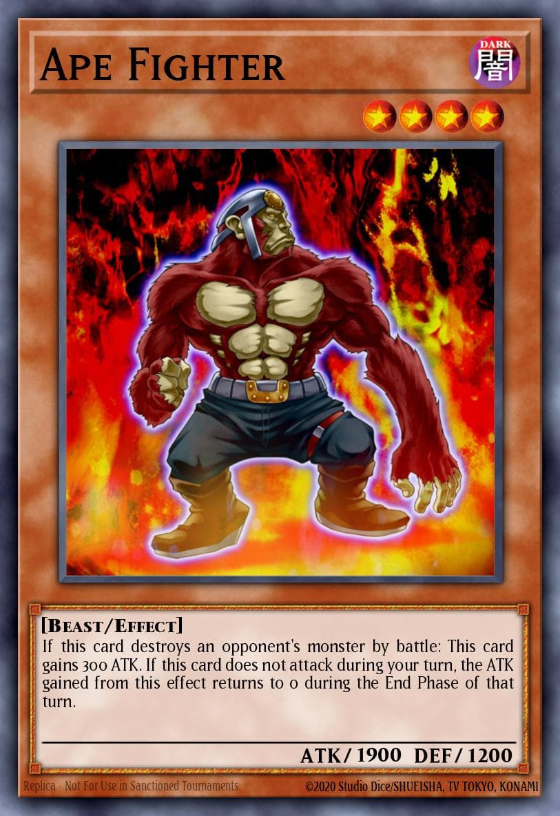 Carte Yu-Gi-Oh! Ape Fighter #169 — Battle Pack: Epic Dawn