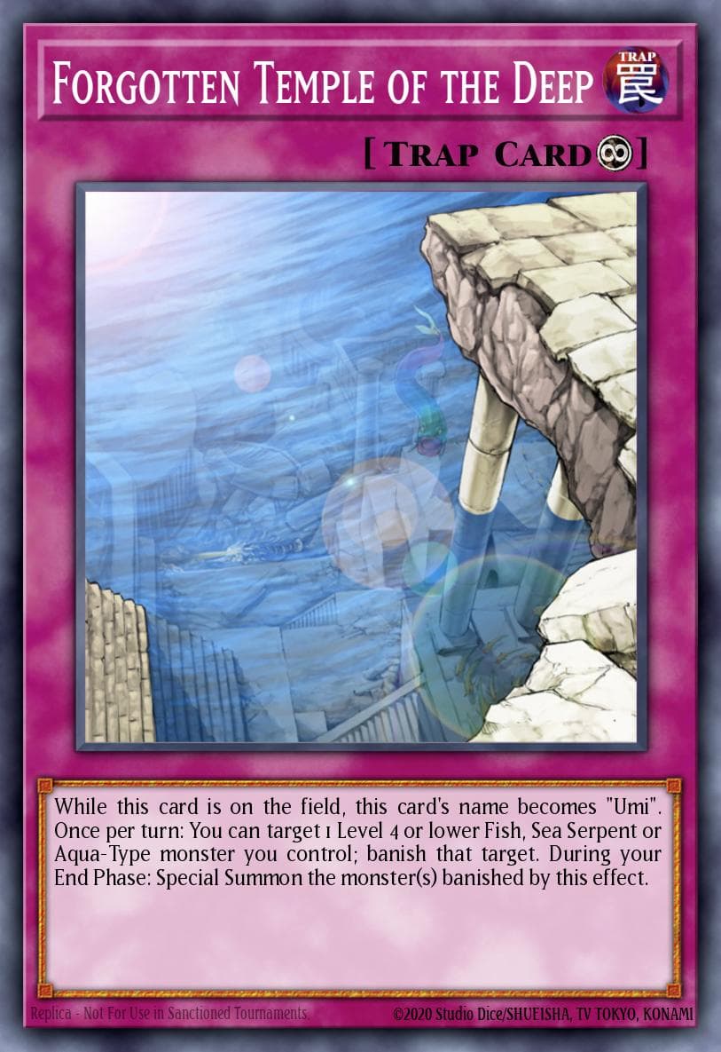 Carte Yu-Gi-Oh! Forgotten Temple of the Deep #076 — Absolute Powerforce
