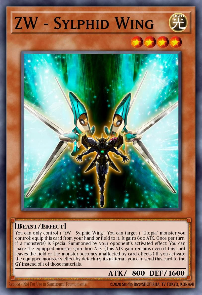 Carte Yu-Gi-Oh! ZW - Sylphid Wing #025 — Brothers of Legend