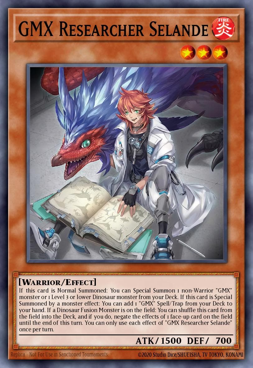 Carte Yu-Gi-Oh! GMX Researcher Selande #090 — Burst Protocol