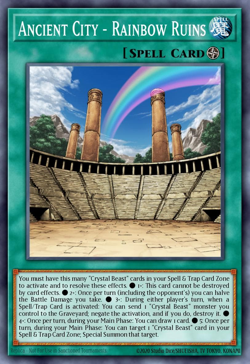 Carte Yu-Gi-Oh! Ancient City - Rainbow Ruins #006 — Battle Pack Tournament Prize Cards