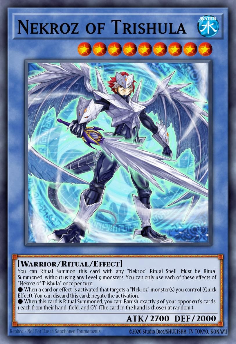 Carte Yu-Gi-Oh! Nekroz of Trishula #132 — Battles of Legend: Monster Mayhem