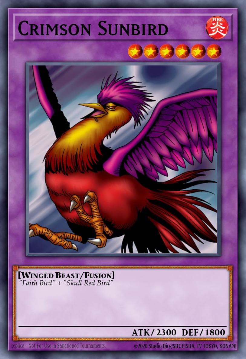 Carte Yu-Gi-Oh! Crimson Sunbird #090 — Cosmo Blazer