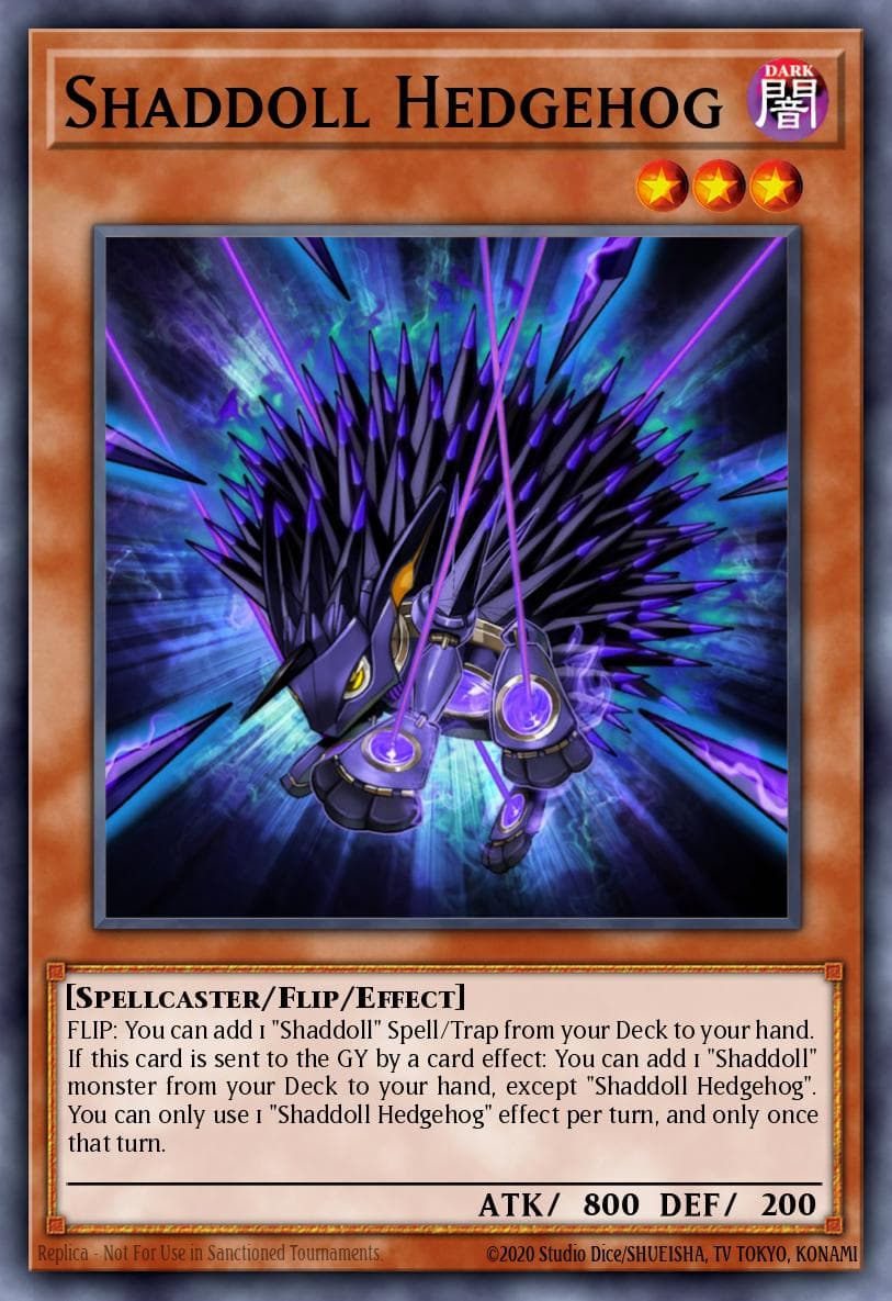 Carte Yu-Gi-Oh! Shaddoll Hedgehog #081 — Battles of Legend: Hero's Revenge