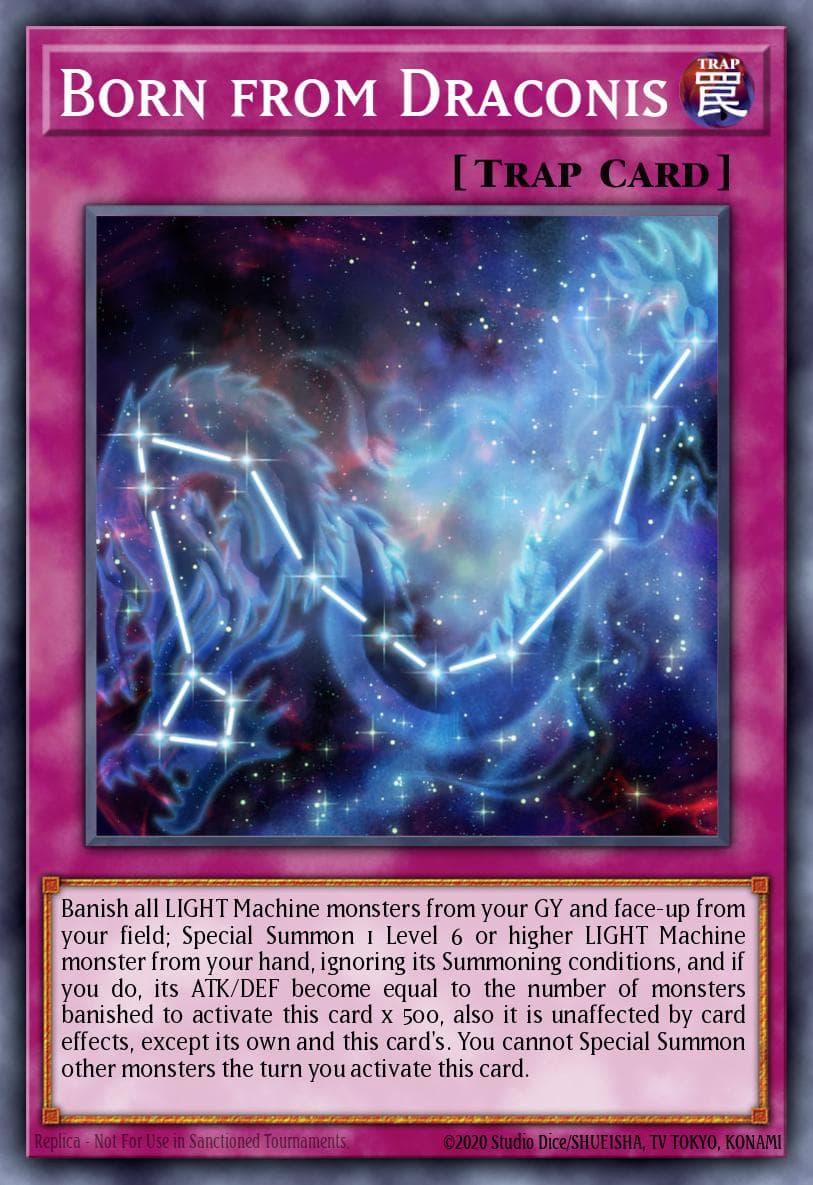 Carte Yu-Gi-Oh! Born from Draconis #106 — Battles of Legend: Chapter 1
