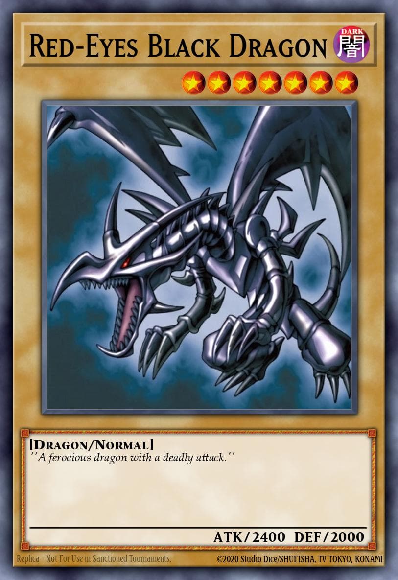 Carte Yu-Gi-Oh! Red-Eyes Black Dragon #005 — Booster Pack Collectors Tins 2002