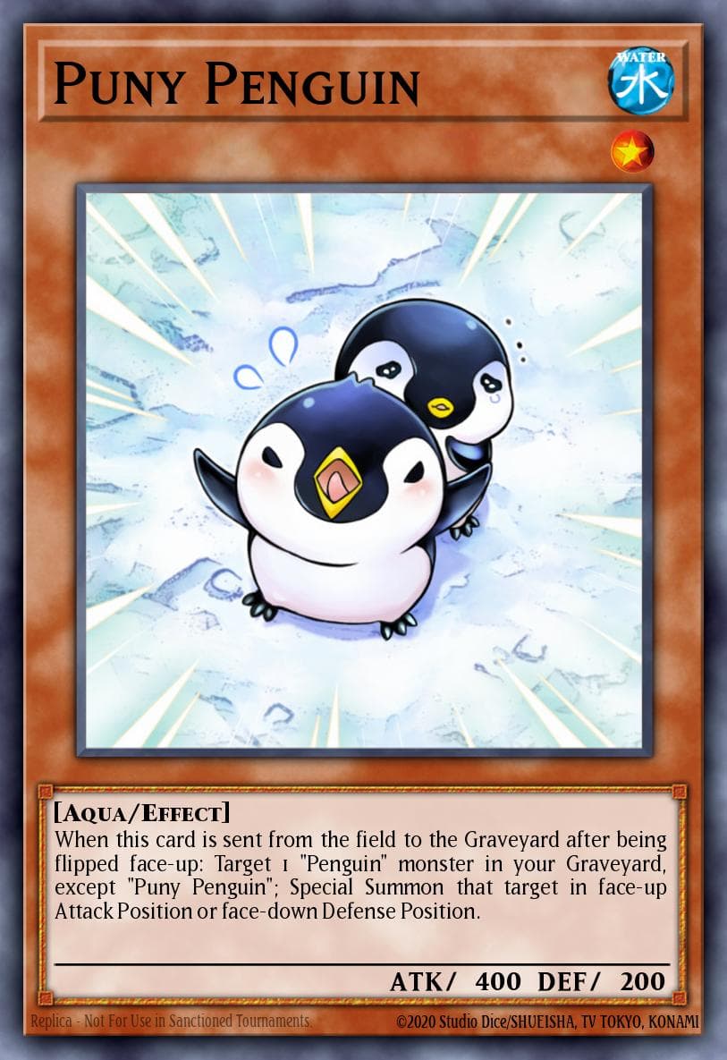 Carte Yu-Gi-Oh! Puny Penguin #037 — Abyss Rising