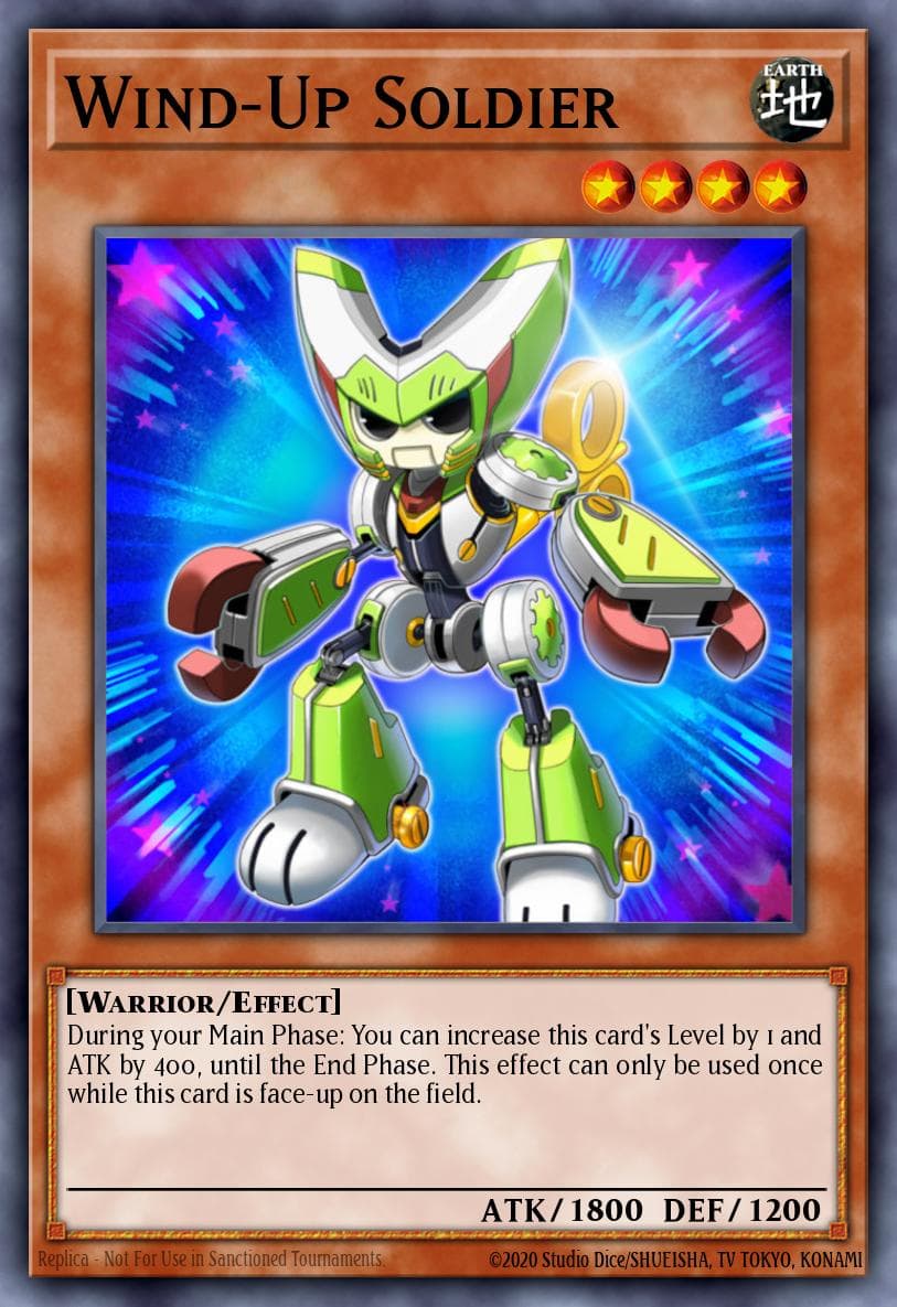 Carte Yu-Gi-Oh! Wind-Up Soldier #166 — Battle Pack: Epic Dawn