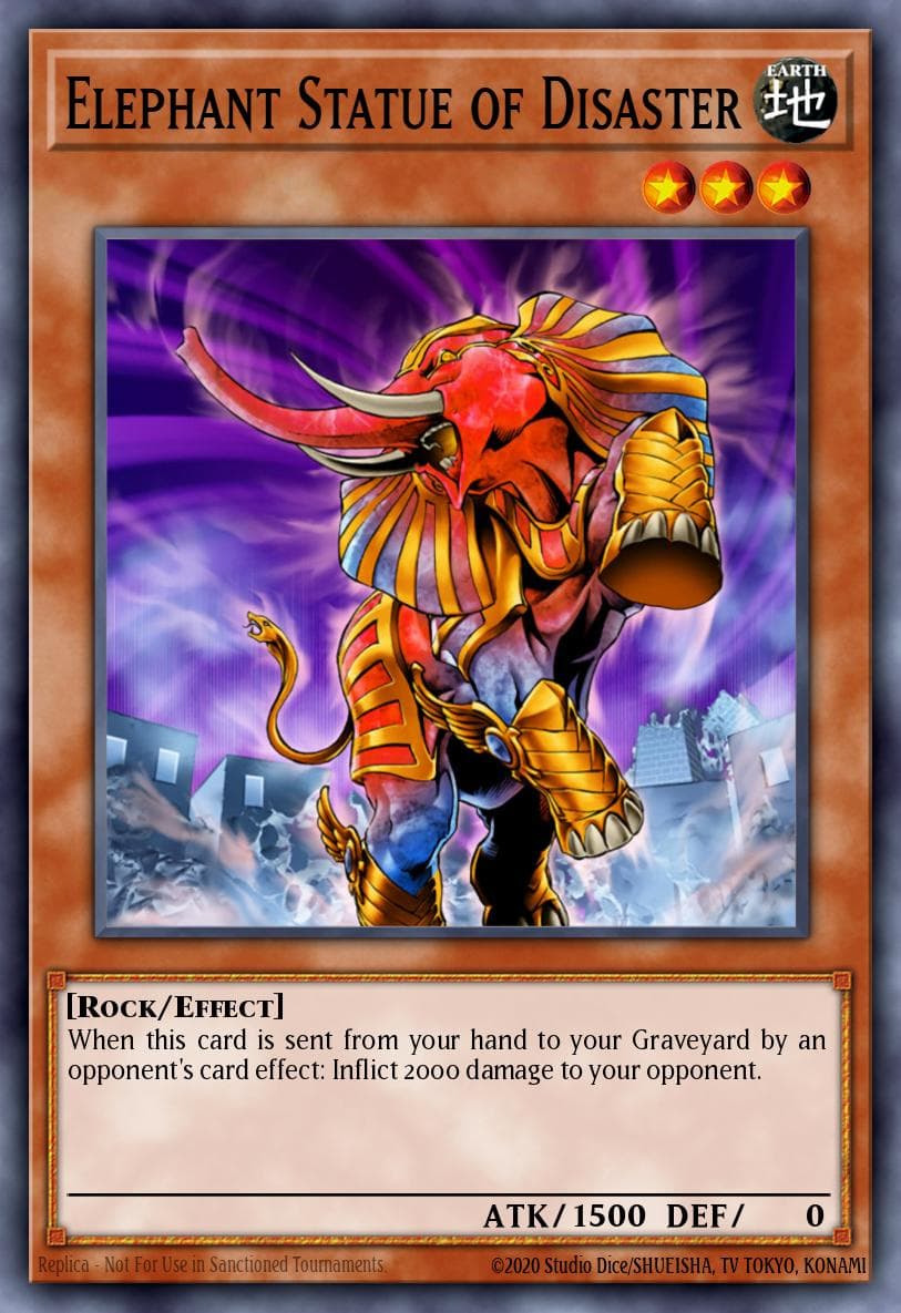 Carte Yu-Gi-Oh! Elephant Statue of Disaster #074 — Ancient Sanctuary
