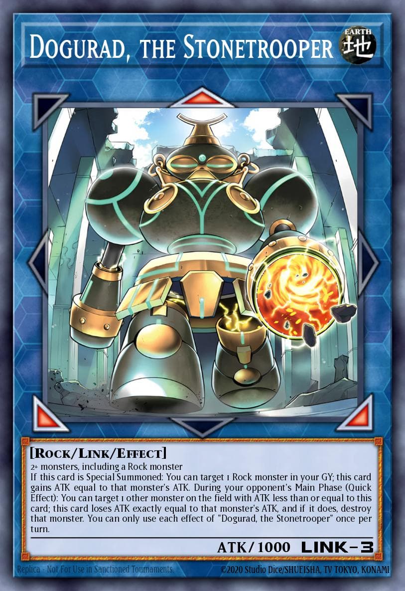 Carte Yu-Gi-Oh! Dogurad, the Stonetrooper #053 — Alliance Insight