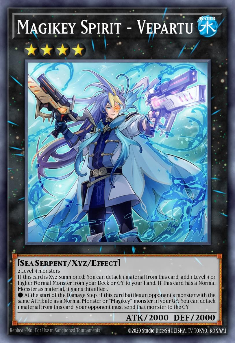 Carte Yu-Gi-Oh! Magikey Spirit - Vepartu #047 — Burst of Destiny