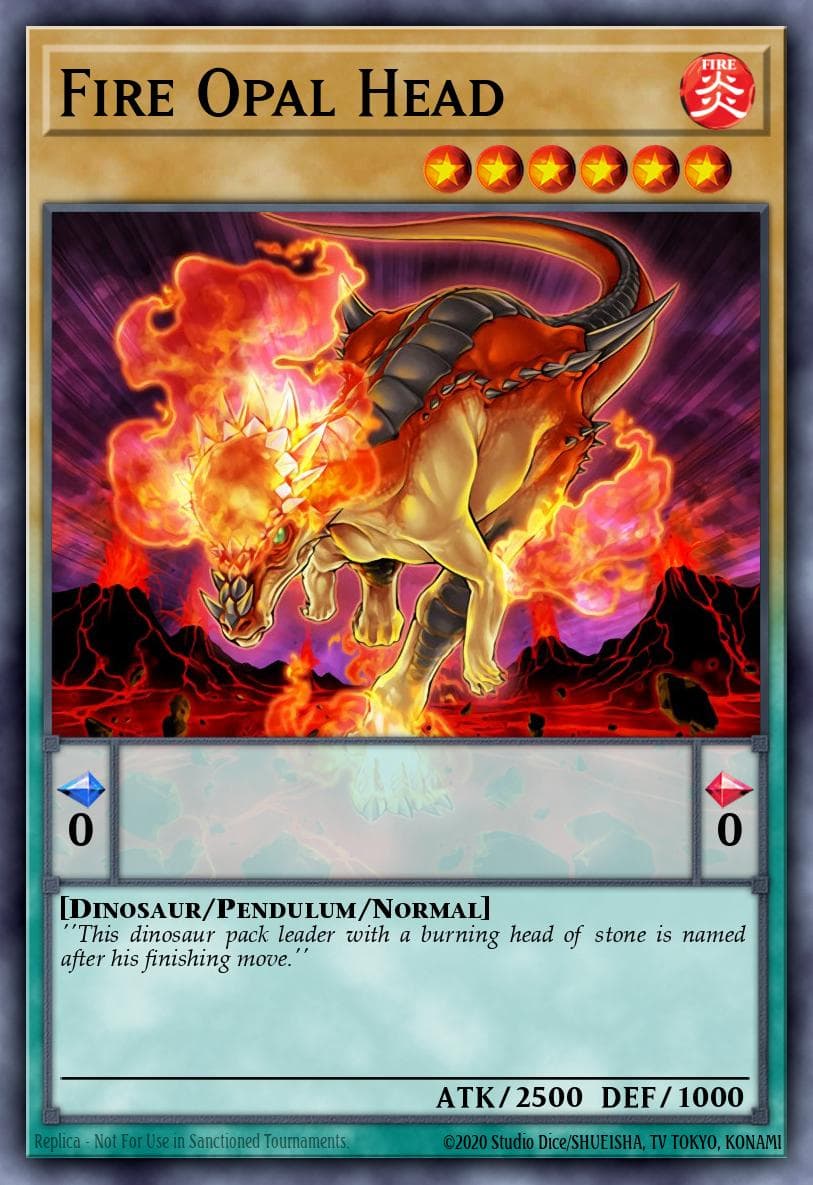 Carte Yu-Gi-Oh! Fire Opal Head #092 — Battle of Chaos
