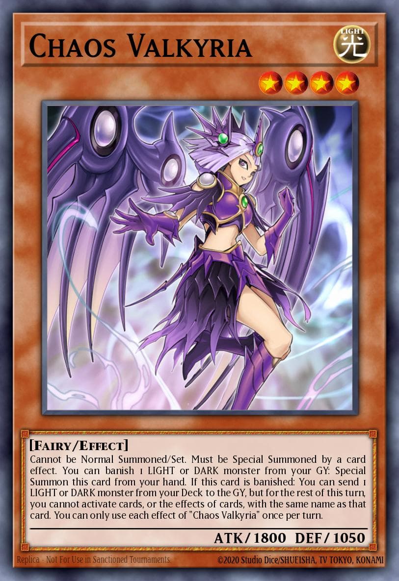 Carte Yu-Gi-Oh! Chaos Valkyria #072 — Battles of Legend: Crystal Revenge