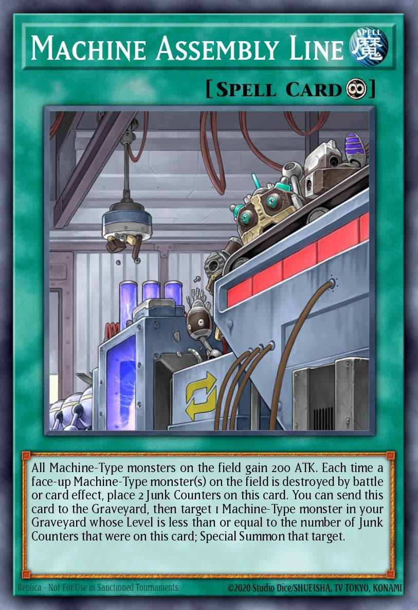 Carte Yu-Gi-Oh! Machine Assembly Line #057 — Absolute Powerforce