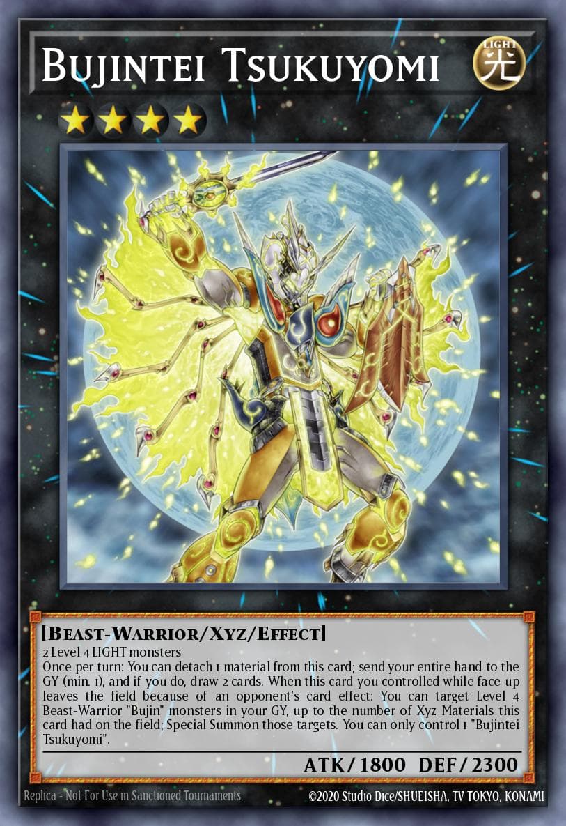 Carte Yu-Gi-Oh! Bujintei Tsukuyomi #069 — Battles of Legend: Light's Revenge