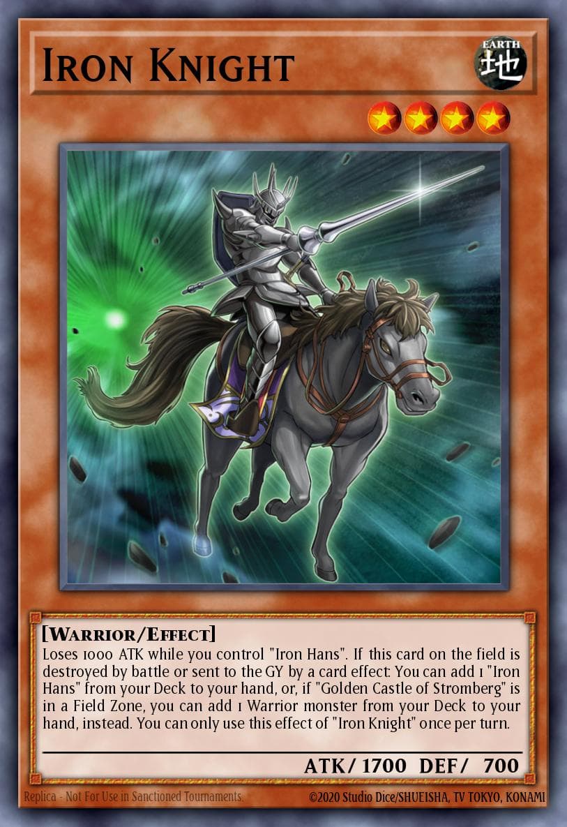 Carte Yu-Gi-Oh! Iron Knight #007 — Battles of Legend: Relentless Revenge
