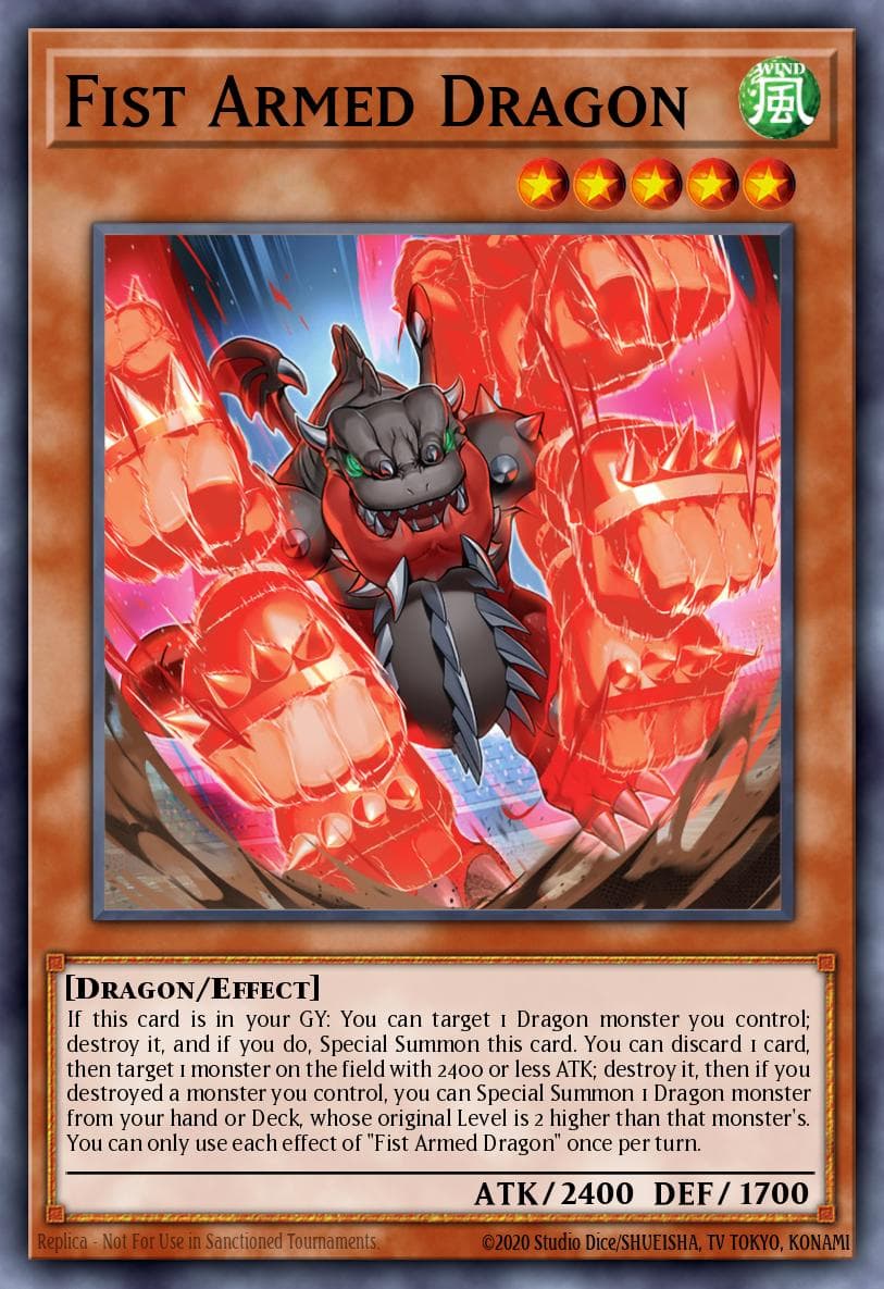 Carte Yu-Gi-Oh! Fist Armed Dragon #028 — Burst Protocol
