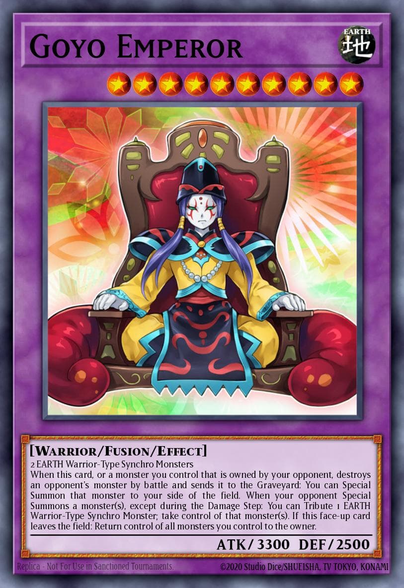 Carte Yu-Gi-Oh! Goyo Emperor #044 — Breakers of Shadow