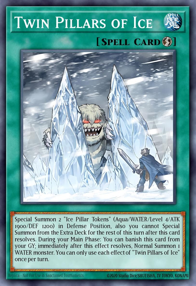 Carte Yu-Gi-Oh! Twin Pillars of Ice #032 — Battles of Legend: Monster Mayhem