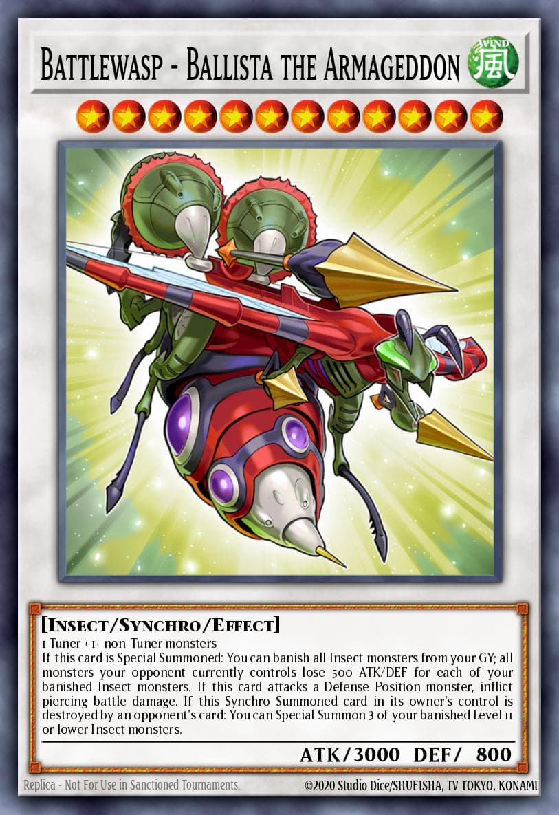 Carte Yu-Gi-Oh! Battlewasp - Ballista the Armageddon #039 — Battles of Legend: Hero's Revenge