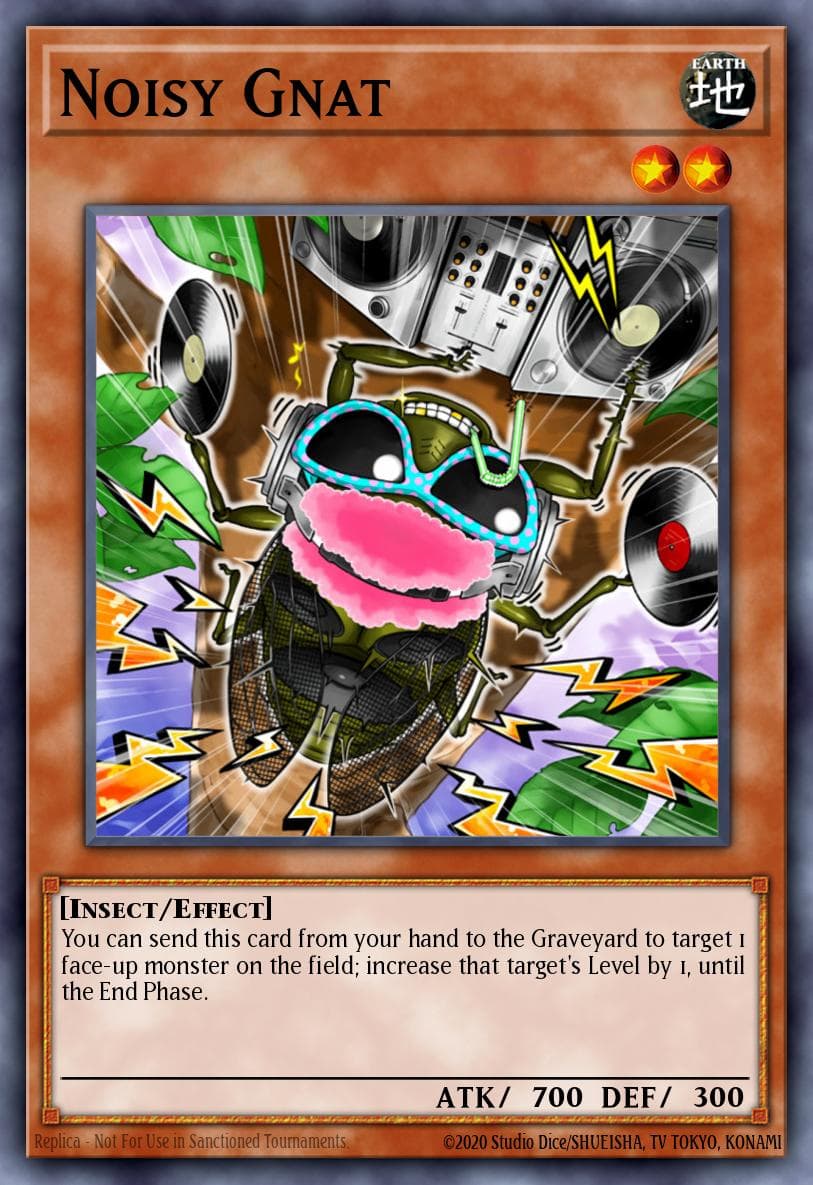 Carte Yu-Gi-Oh! Noisy Gnat #204 — Battle Pack: Epic Dawn