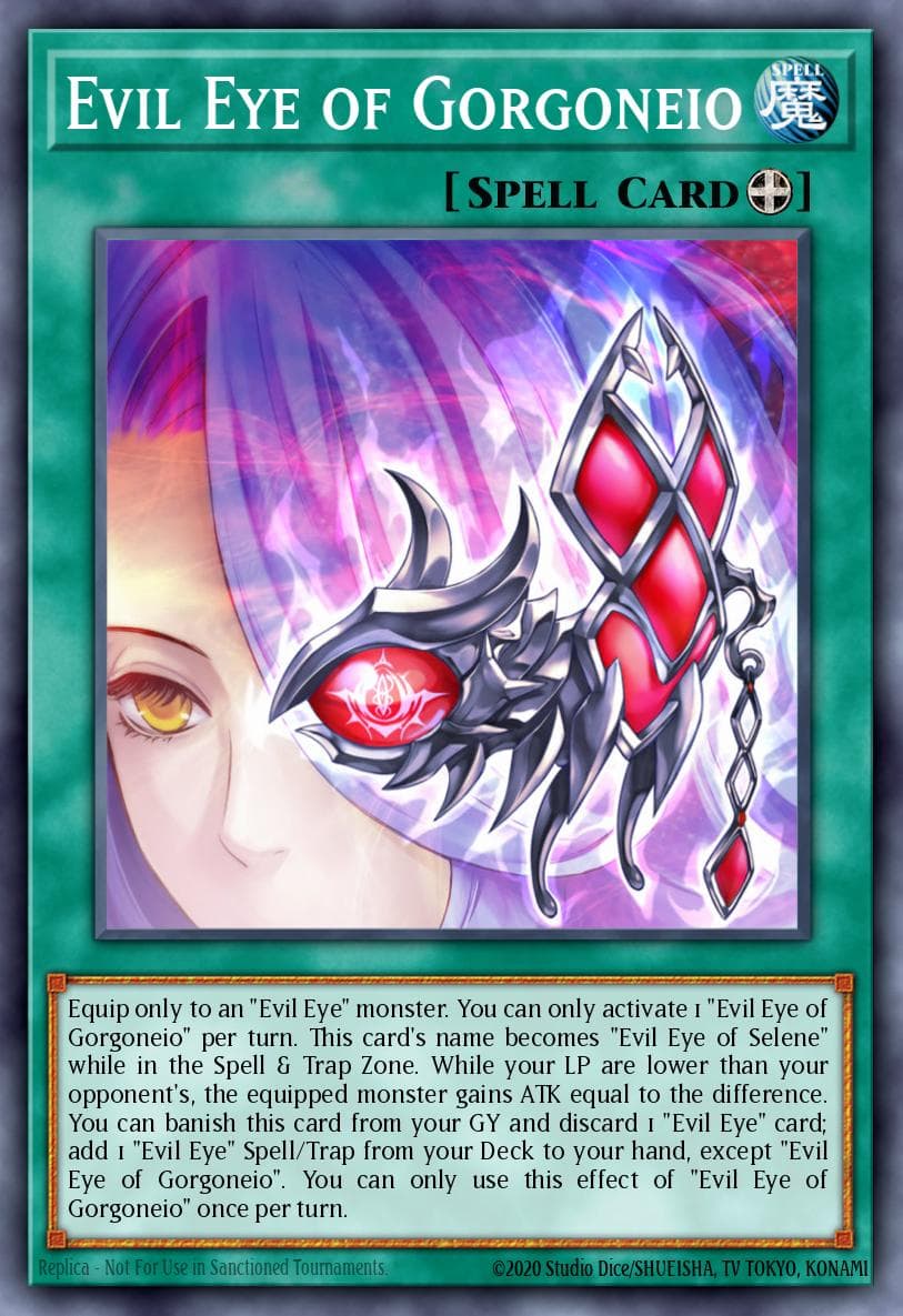 Carte Yu-Gi-Oh! Evil Eye of Gorgoneio #062 — Chaos Impact