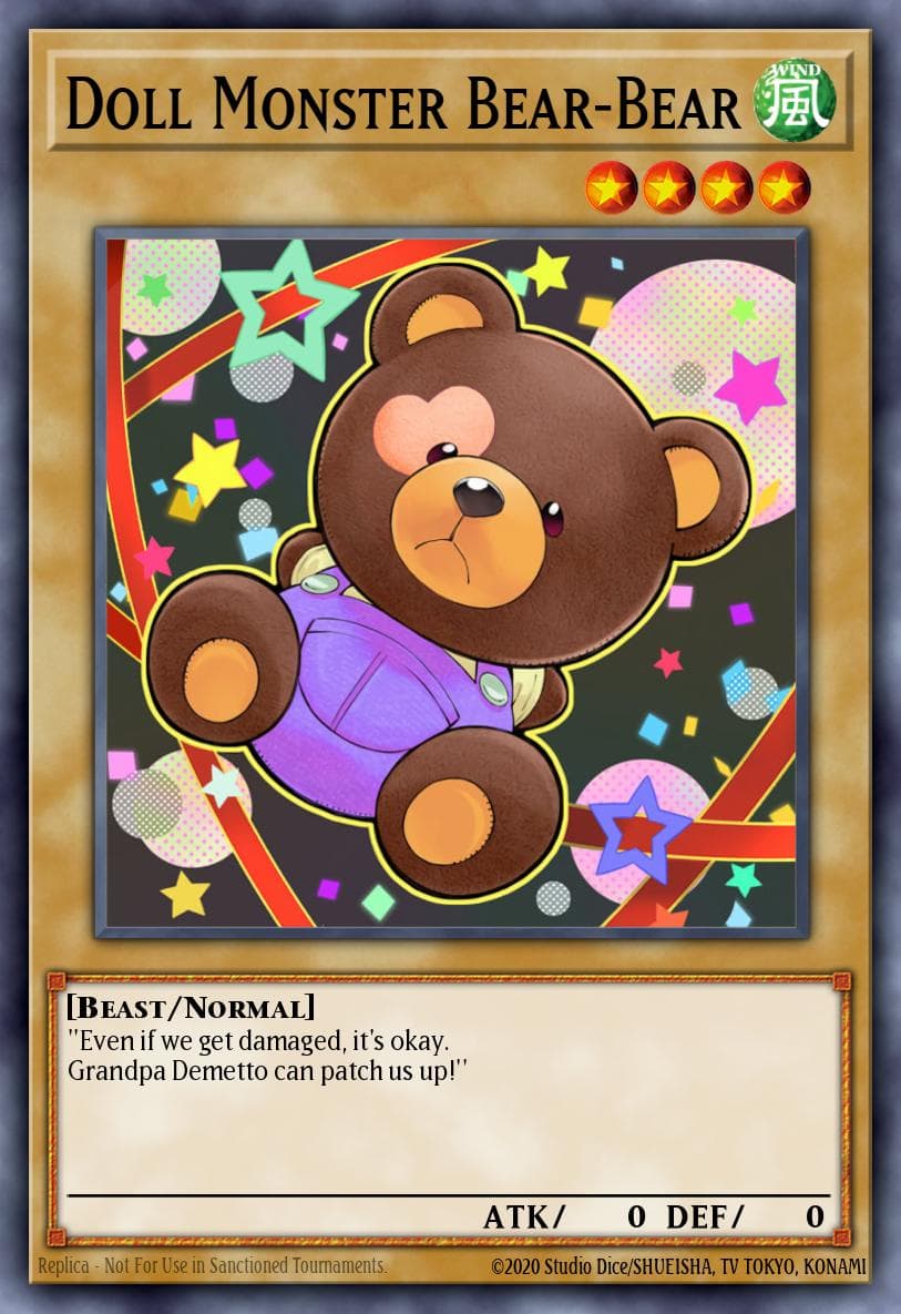 Carte Yu-Gi-Oh! Doll Monster Bear-Bear #094 — Battle of Chaos