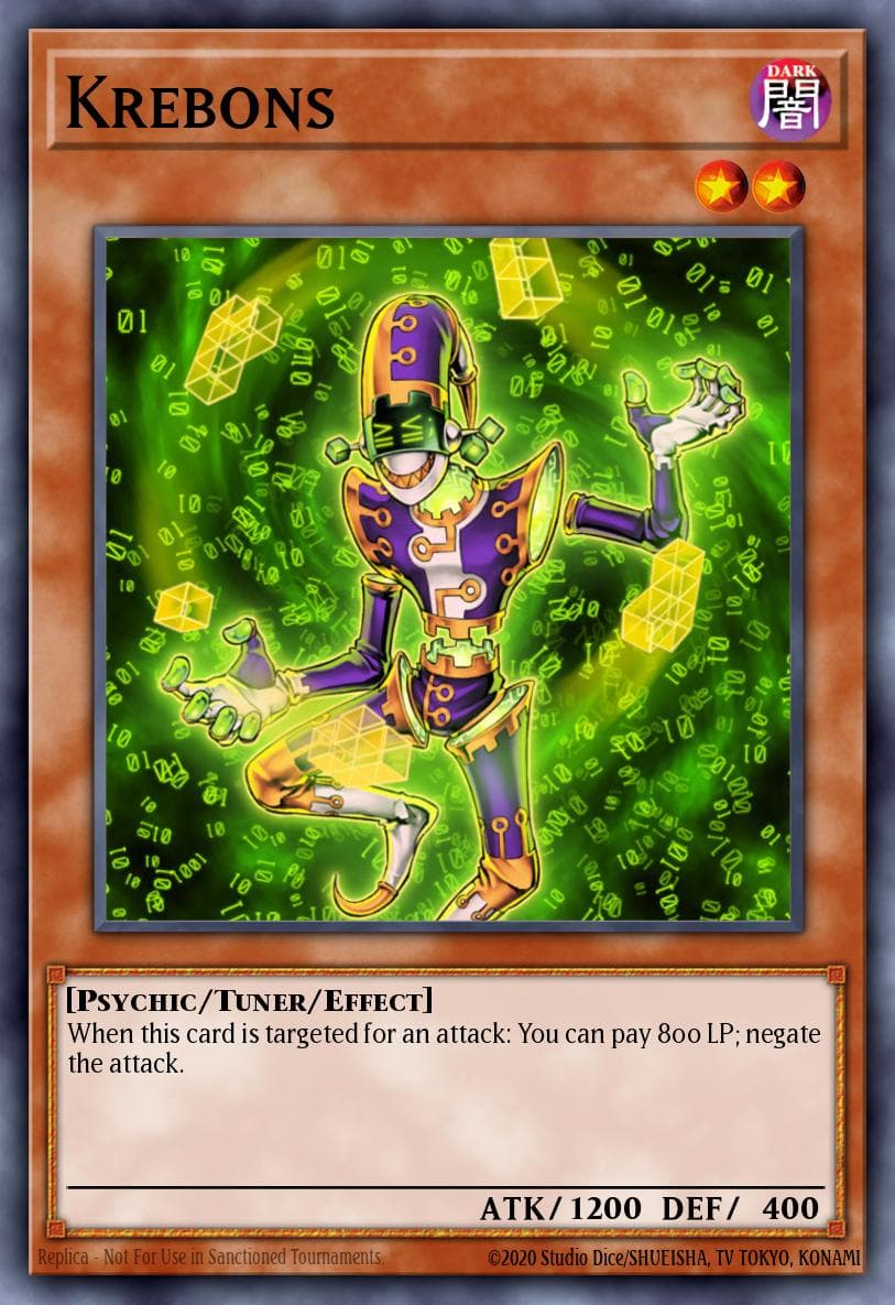 Carte Yu-Gi-Oh! Krebons #068 — Battle Pack 2: War of the Giants