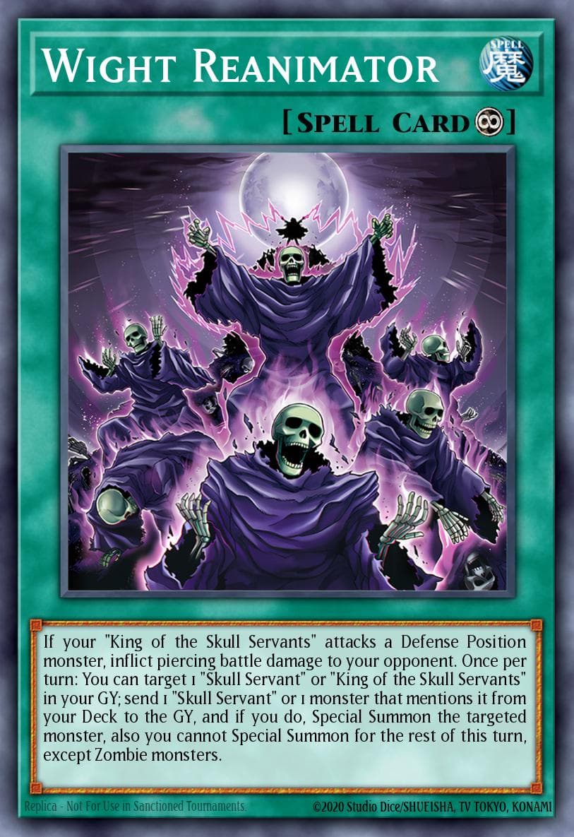 Carte Yu-Gi-Oh! Wight Reanimator #065 — Alliance Insight