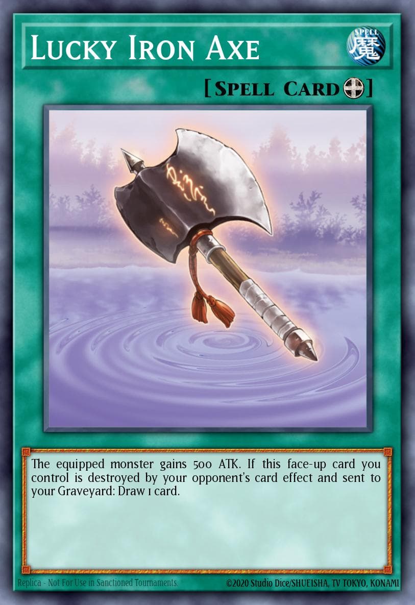 Carte Yu-Gi-Oh! Lucky Iron Axe #074 — War of the Giants: Round 2