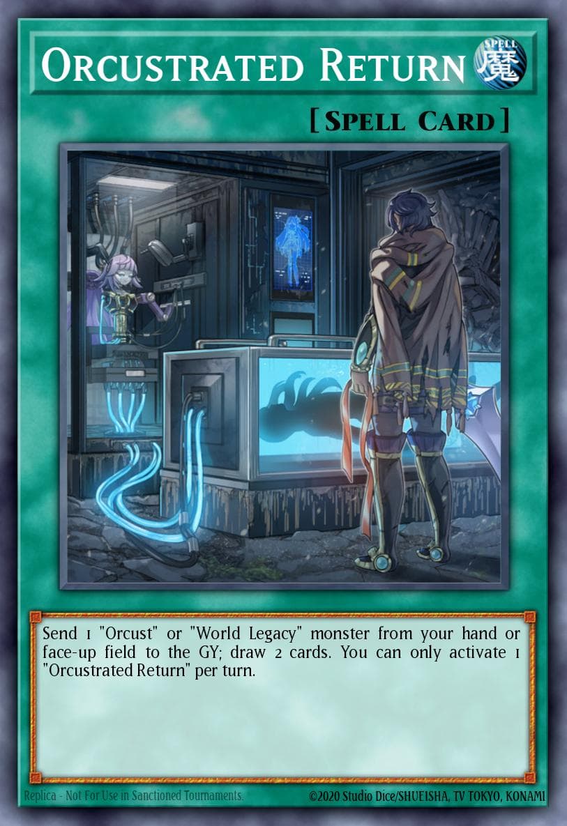 Carte Yu-Gi-Oh! Orcustrated Return #096 — Battles of Legend: Monster Mayhem