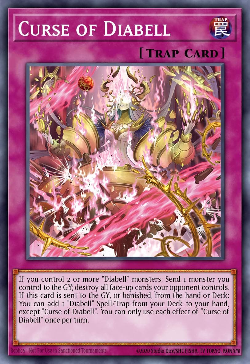 Carte Yu-Gi-Oh! Curse of Diabell #072 — Alliance Insight