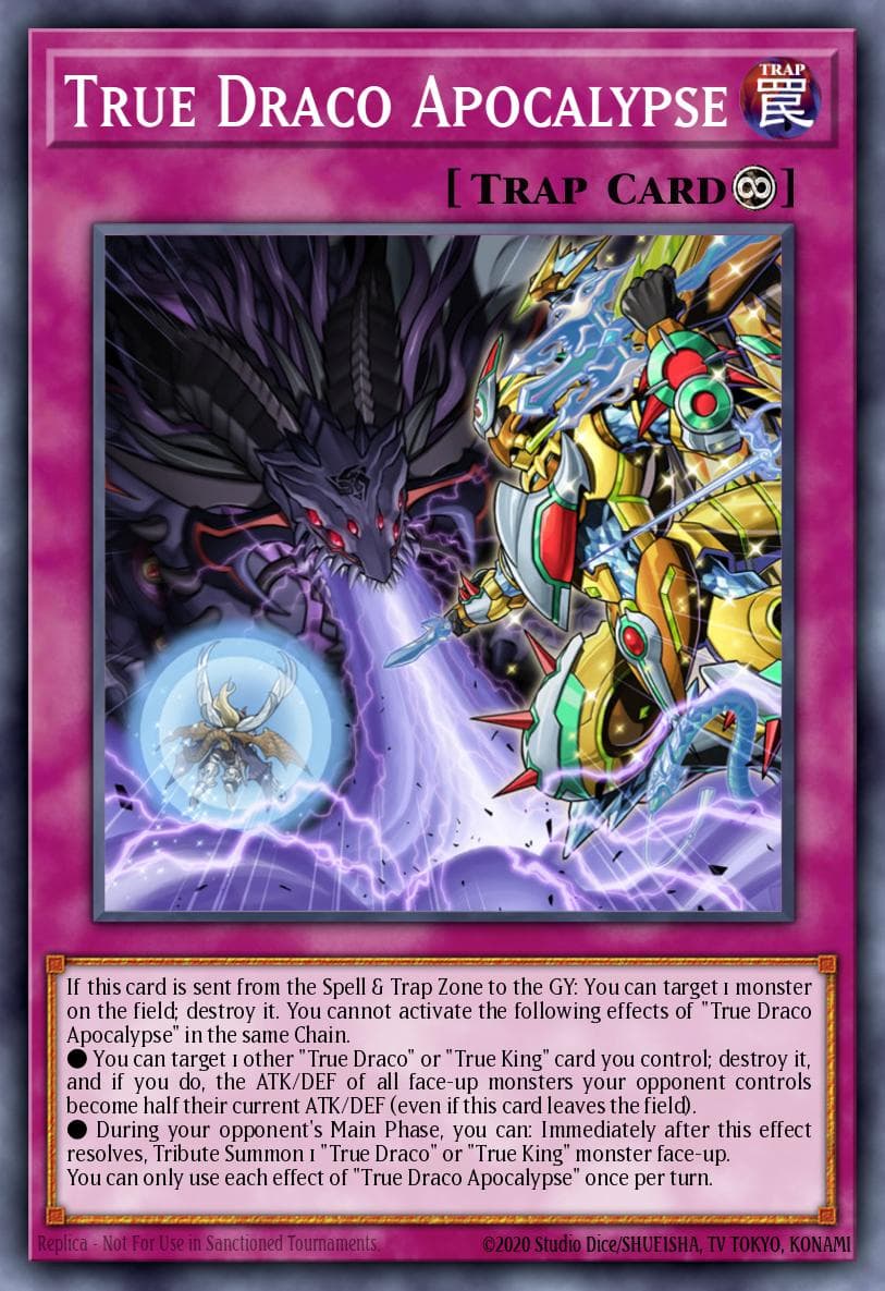 Carte Yu-Gi-Oh! True Draco Apocalypse #177 — Battles of Legend: Monster Mayhem